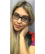 New Versace Mod. 6431 Black 53mm Cat Eye Women's Eyeglasses Frame Italy III - $169.99