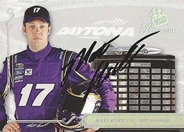 Autographed Matt Kenseth 2011 Press Pass Premium Racing The 500 Club (Daytona Tr - £42.28 GBP