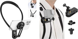 Magnetic Neck Holder for Action Camera Phone Hands Free Neck Tripod Chest Mount  - £62.87 GBP