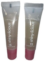 Pack Of 2- Maybelline Shiny-licious Lip Gloss #15 CRUSHED CANDY (New/Sea... - €12,56 EUR Pack Of 2- Maybelline Shiny-licious Lip Gloss #15 CRUSHED CANDY (New/Sea... - €12,56 EUR