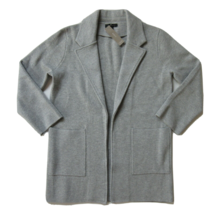 NWT J.Crew Sophie in Heather Gray Open-Front Sweater Blazer Cardigan M $148 - £77.67 GBP
