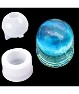 Epoxy Resin Mold Faceted Crystal Ball Mold Sphere Silicone Mold Casting ... - £24.01 GBP