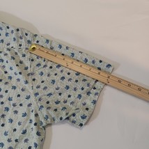 Royal Testimony Flower Short Sleeve Cotton Shirt Button Front Men's Size L image 14