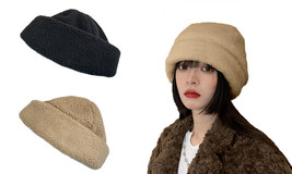 Hat Borg Beanie Ladies Men New Fleece Teddy Size Womens Winter Fluffy Sh... - $11.42