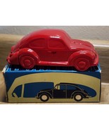 Avon Volkswagon Beetle Bug Wild Country After Shave Bottle Red &amp; Box Ple... - $11.67