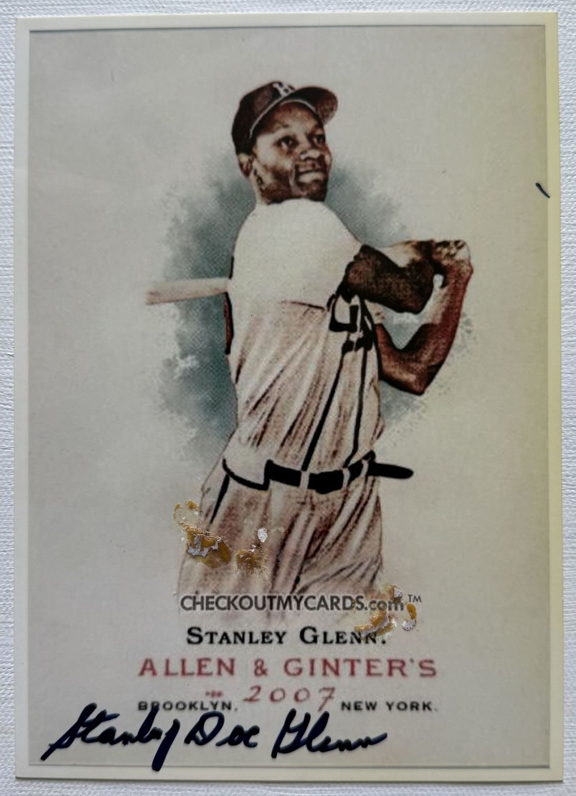 Stanley &quot;Doc&quot; Glenn (d. 2011) Signed Autographed Glossy 6x9 Photo - Phil... - $15.00