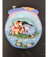 Winnie the Pooh, &quot;It&#39;s Just a Small Piece of Weather&quot; 3D Plate/Bradford ... - $184.39 MXN