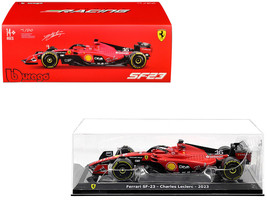 Ferrari SF-23 #16 Charles Leclerc 1/24 Diecast Model Car F1 World Champi... - £41.34 GBP