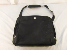 Dell Computers Shoulder Strap Carrying Handles Black Laptop Case Bag 31505 - £12.58 GBP