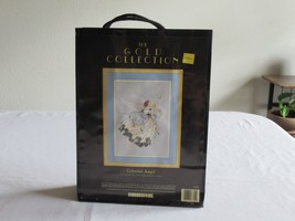 NEW Vintage Dimensions Gold Collection CELESTIAL ANGEL Cross Stitch Kit ... - £55.27 GBP
