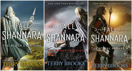 Fall Of Shannara Trilogy By Terry Brooks Paperback Set Of Books 1-3 - £17.85 GBP