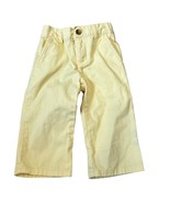 Janie and Jack Vintage Boys Blue Label 12-18 Months Yellow Chino Pants - $17.28