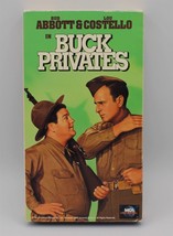 Buck Privates (VHS, 1991) - Bud Abbott, Lou Costello - £2.36 GBP