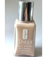 CLINIQUE Dewy Smooth Anti-aging Makeup SPF 15 (02 CREAM) 1oz /30mL Free ... - €110,04 EUR