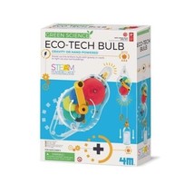 4M-03426 Green Science Eco-Tech Bulb Gravity or Hand Powered Making Scie... - $68.69