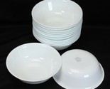 Corelle Winter Frost White Soup Bowls 6-1/4&quot; Lot of 13 - $29.39