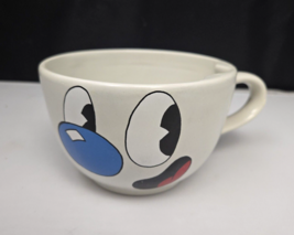 Cuphead Mugman Ceramic Coffee Mug Just Funky No Prop Straw Stirrer Studi... - £10.38 GBP