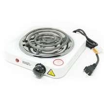 Cook Master 1000W Electric Countertop Coil Stove Burner with 5 Level Temperat... - £18.59 GBP