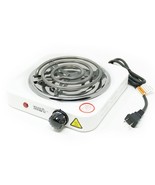 Cook Master 1000W Electric Countertop Coil Stove Burner with 5 Level Tem... - £18.34 GBP