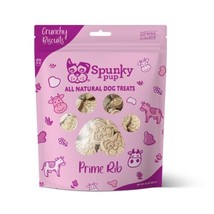 Spunky pup Prime Rib, Crunchy Biscuit Treats, 10 oz - $11.97