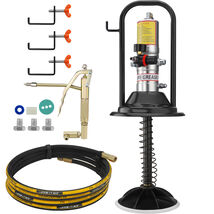 VEVOR Grease Pump 50:1 13 ft Hose Gun 360° Head Pneumatic Barrel Cap Por... - $87.90