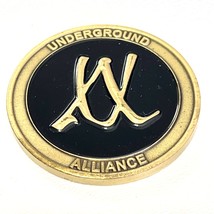 Underground Alliance 2in Brass Challenge Coin - $16.82