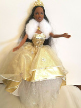 Christmas Celebration Barbie African American 2002 - £15.97 GBP