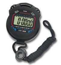 Digital Handheld Sports Stopwatch Stop Watch Timer Alarm Counter for Ath... - £11.87 GBP