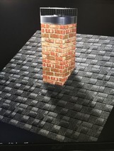 Chimney Housing Kit - Faux Chimney Cover FULL KIT Red Brick RB4 60&quot; tall... - £708.26 GBP