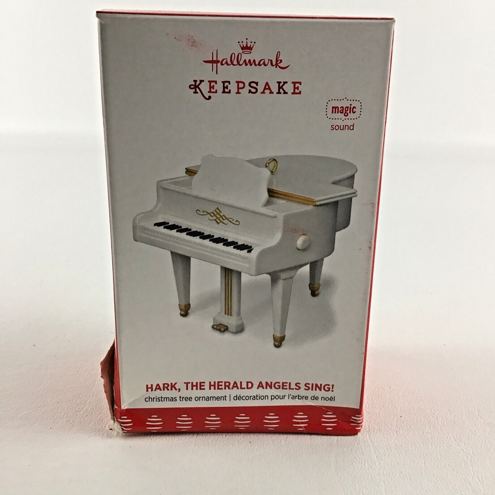Hallmark Keepsake Christmas Tree Ornament Hark The Herald Angels Sing Pi... - $39.55