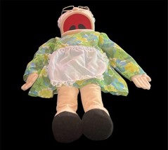 Silly Puppets 25" Granny Grandmother Full Body Puppet w/ Yarn Hair Ventriloquist image 7