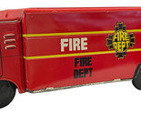 Custom [made] Toy Cars Fire chief tin truck made in japan 288427 - $19.00
