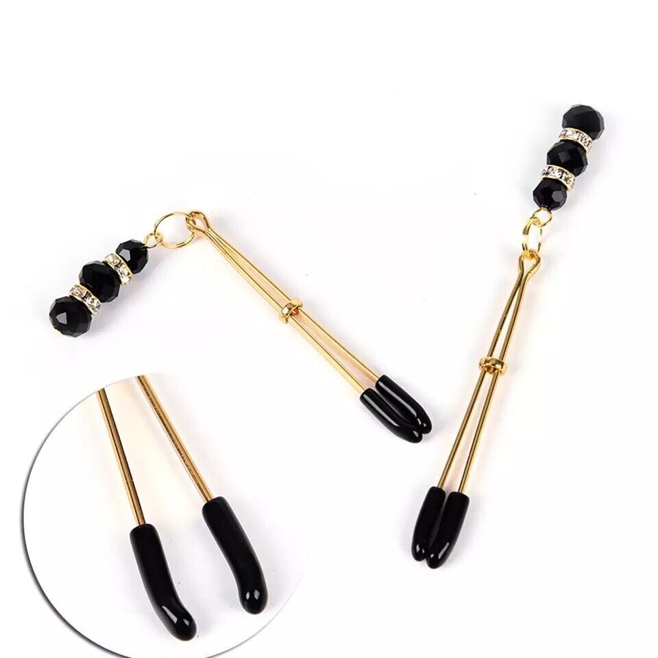 Sexy Body jewelry 1 Pair Adjustable Non Piercing  Nipple Jewelry