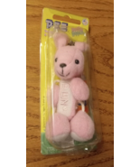 PEZ Hippity Hoppities Pink Bunny Rabbit Keychain Clip Dispenser Easter N... - £3.90 GBP