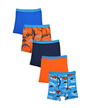Wonder Nation Boys Underwear 5 Pack Dino Boxer Brief Size L - £19.74 GBP