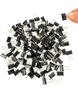 120Pcs Mini Binder Clips, 5/8 Inch(15Mm), Paper Clamps Small Size for Of... - $10.00