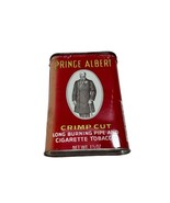 Vintage Prince Albert Crimp Cut Long Burning Pipe Cigarette Tobacco Tin ... - $11.35