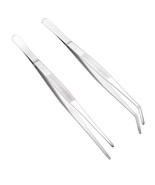 Stainless Steel Tweezers Medical Aquarium Crafts Pet Feeding Home Kitche... - €5,35 EUR+