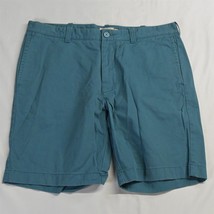 J.CREW 36 x 9&quot; Blue Cotton Chino Shorts - £11.16 GBP