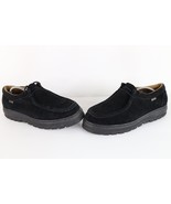 Vintage 90s Y2K Streetwear Mens 11 Chunky Platform Suede Leather Moc Sho... - $138.86 CAD