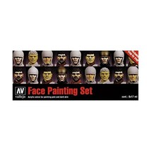 Vallejo Model Color Faces Painting Acrylic Paint Set - Assorted Colours (Pack of - £38.09 GBP