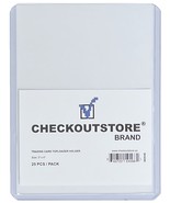 CheckOutStore Clear Protective Toploader Card Protector (3 x 4 in) - $9.38+