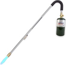 Ignighter Weed Burner Torch, 35 Inches Long, For Use With Mapp And Propa... - £38.48 GBP