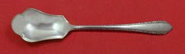 Wild Flower by Royal Crest Sterling Silver Relish Scoop Custom Made 5 3/4&quot; - £46.00 GBP