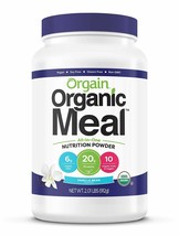 Orgain Organic Plant Based Meal Replacement Powder, Vanilla Bean - 20g P... - $59.39