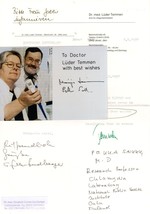 Peter Saikku Finland Dr Science 1988 To Ludern Temmen Signed Photo - £14.11 GBP