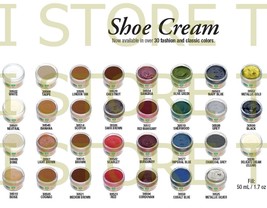 3 Jar New Leather Boot Shoe Cream Polish Shine 1.55 oz (43 g) - £12.54 GBP