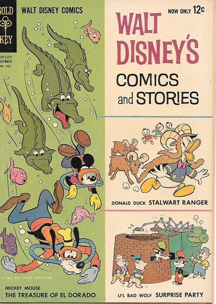 Primary image for Walt Disney's Comics and Stories Comic Book #266 Dell Comics 1962 VERY GOOD+