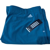 Teal Adidas Golf Shorts Mens Size 38 Stretch Pickleball 40x11 11&#39; Inseam - $64.35