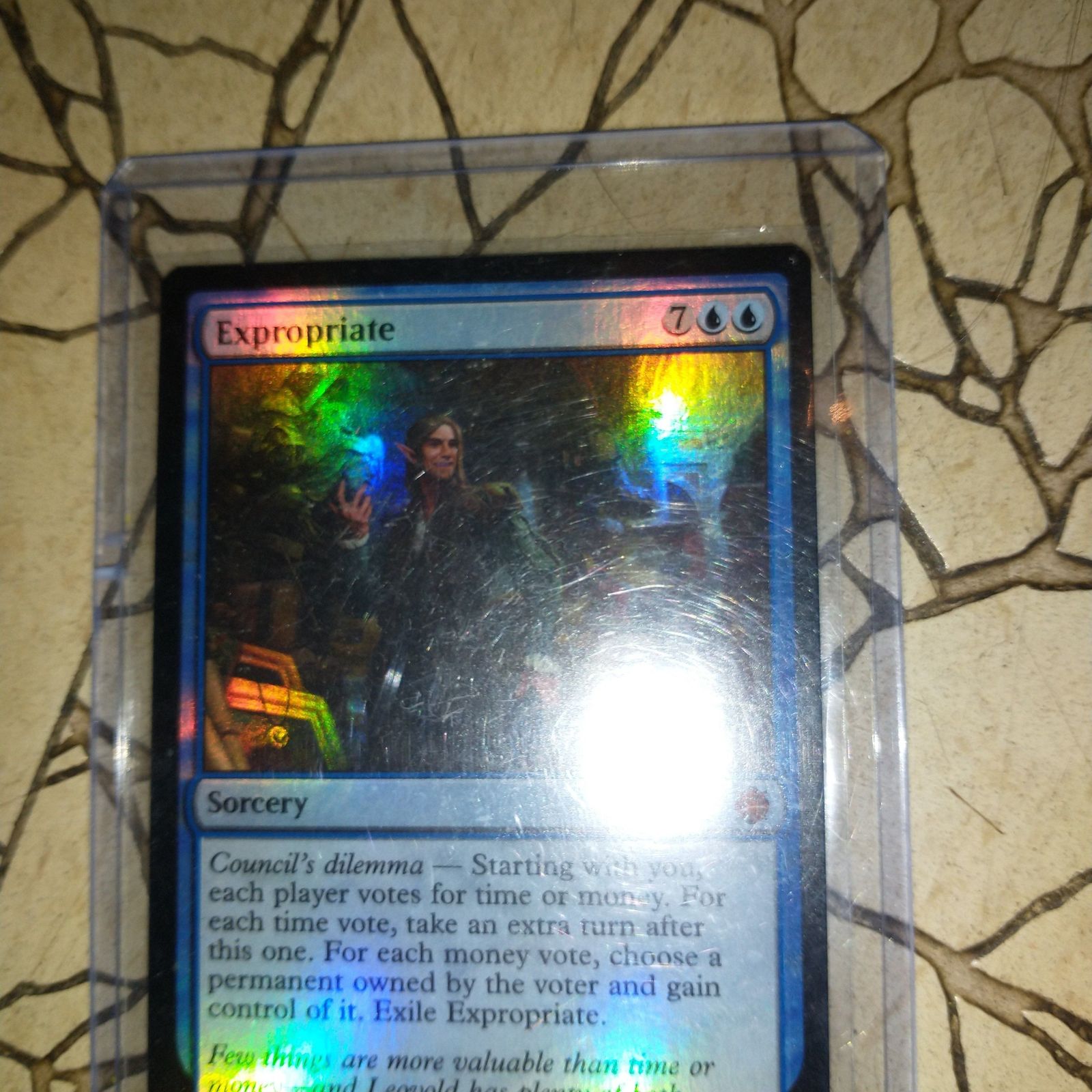 Expropriate Magic the Gathering MTG Foil Card Conspiracy: Take the Crown - $50.00